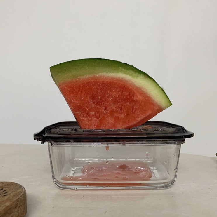  6개월아기 간식- 배퓨레, 수박즙