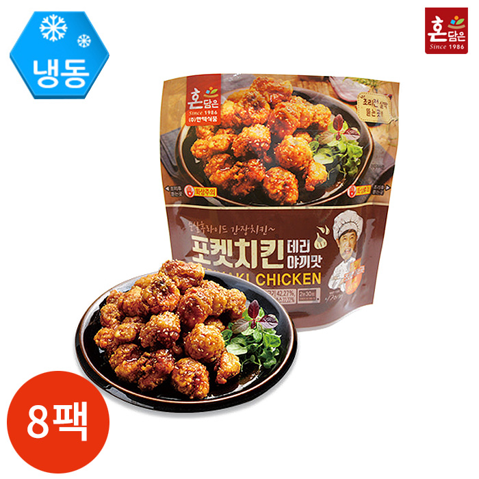 인기 많은 한맥 혼담은 포켓치킨 데리야끼맛 180g x 8팩, 단품 추천해요 인기 많은 한맥 혼담은 포켓치킨 데리야끼맛 180g x 8팩, 단품 추천해요