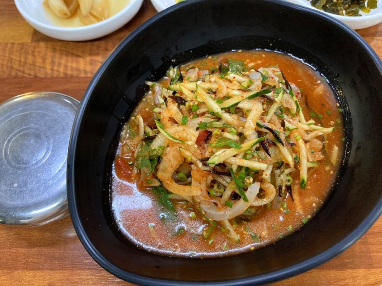  제주도 물회 맛집, 큰여! 연예인 방문 수두룩