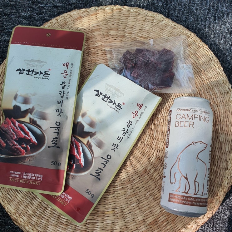  [캐비아몰] 삼원가든육포 간단한 맥주안주로 추천:))