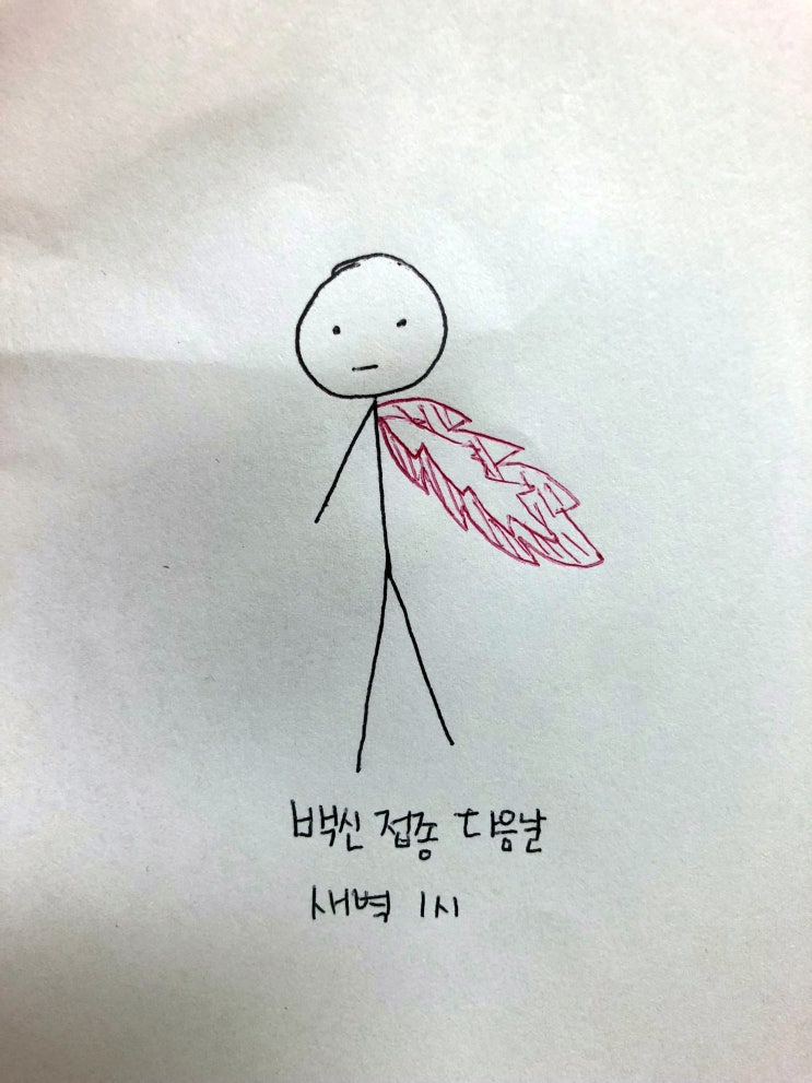  화이자 2차 후기 잔여백신/3주 간격/열 팔통증/1차보다 괜찮음