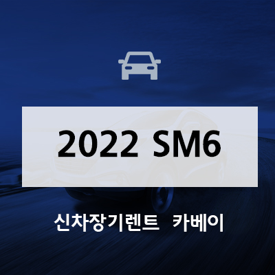 2022 SM6 장기렌트, 가격, 디자인