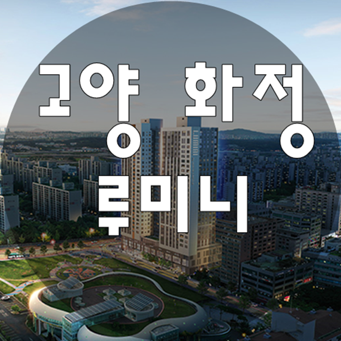  고양 화정 루미니 오피스텔 10월 공급정보[ft. 분양가]