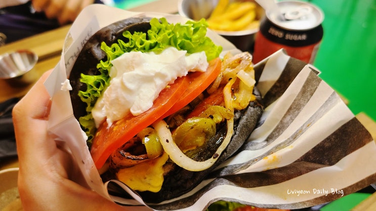  물만골역 맛집 연산동 수제버거 블랙 오브 버거 Black of burger