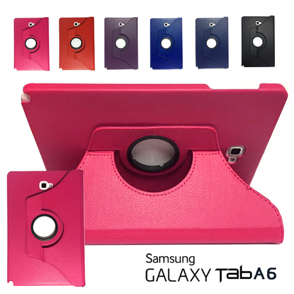 요즘 인기있는 삼성 갤럭시 탭A6 10.1 SM-T580 SM-T585 고급 가죽 회전형 케이스, 핑크 추천해요