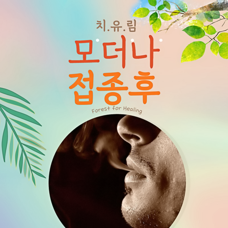  모더나 접종후 음주 흡연 의사에게 물었습니다.