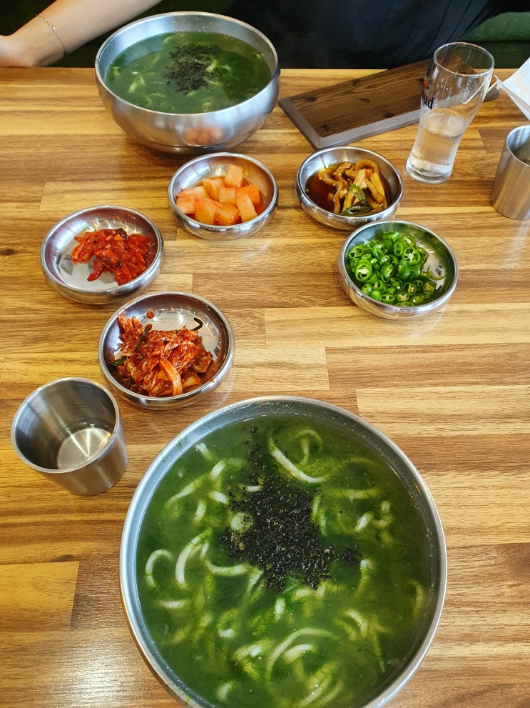  제주도 세화 맛집 한림칼국수 - 매생이 칼국수