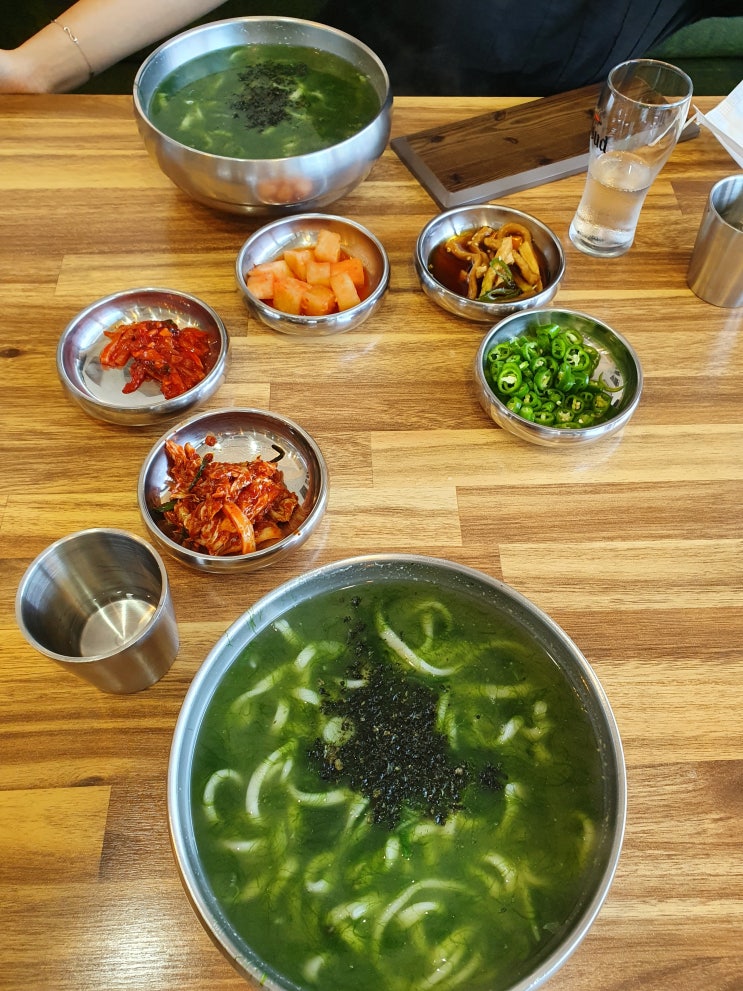 제주도 세화 맛집 한림칼국수 - 매생이 칼국수