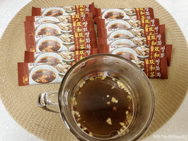  담터 쌍화차 플러스/ 몸이 쑤시고 피곤한 환절기에 마셨어요.(내돈내산후기)