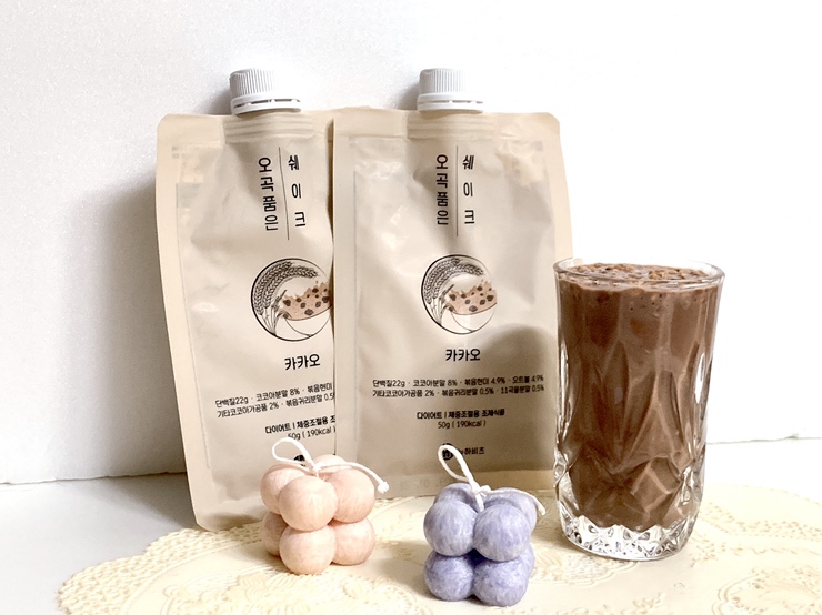  다이어트 쉐이크 추천, 뉴하비츠 오곡품은 쉐이크 아침, 저녁 식사대용으로 맛있고 든든하게!