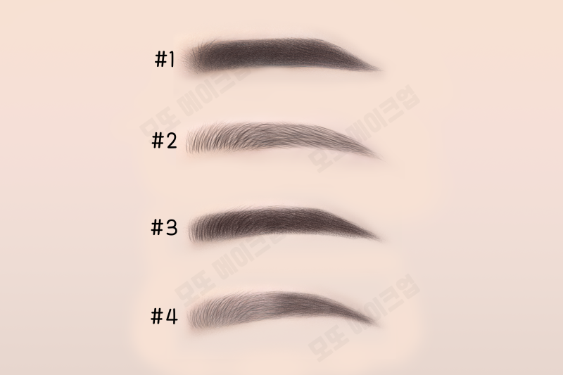 남성 반영구 눈썹 종류의 디자인 관리 방법까지 2