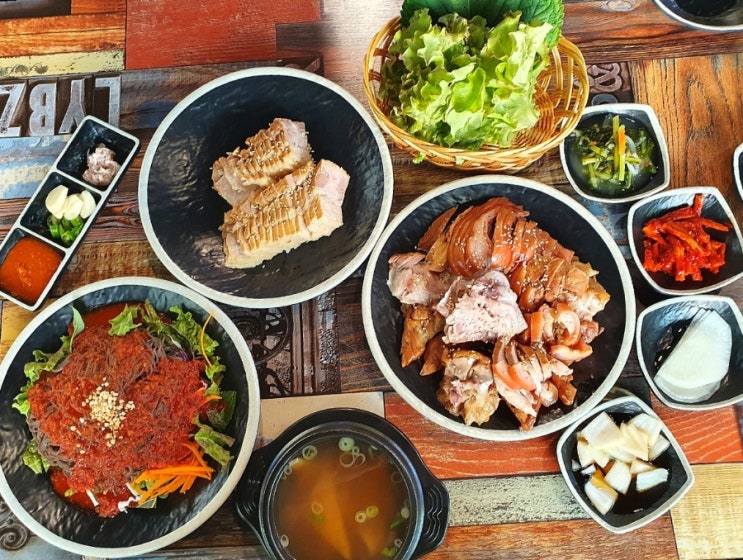 대구 서구 평리동 맛집 : 족다믈 / 족발 맛집 / 보쌈 맛집 / 수육 맛집 / 반반 족발 맛집 / 쟁반국수 맛집