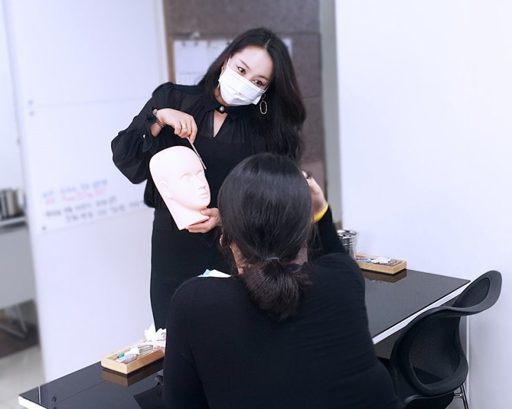  노원눈썹문신학원 배우는 기간과 거리는 중요하지 않아요