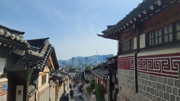  서울 걷기 코스, 종로 3가 북촌 한옥마을 삼청공원 청와대 경복궁
