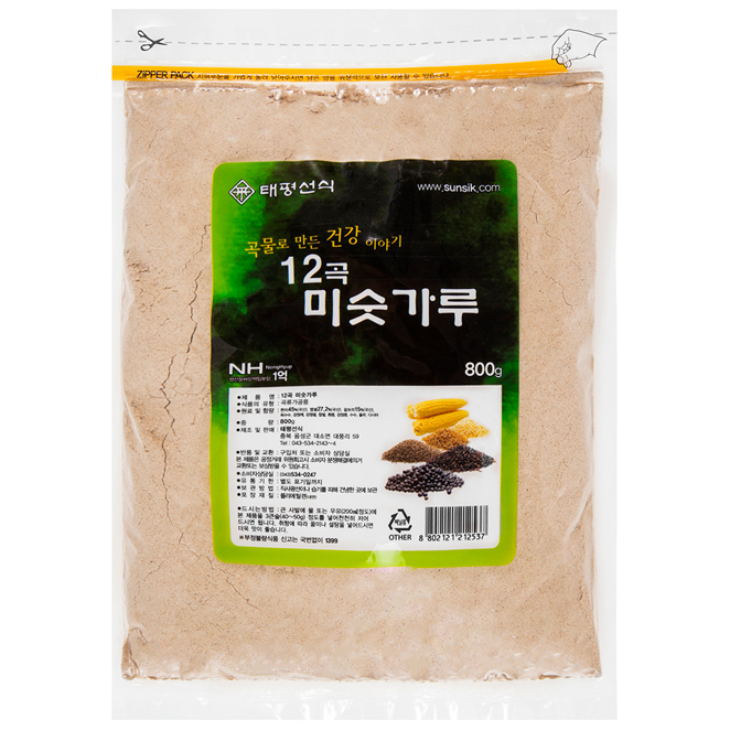 최근 인기있는 태평 12곡 미숫가루, 800g, 1개 ···