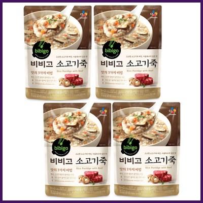  비비고 소고기죽 정보 