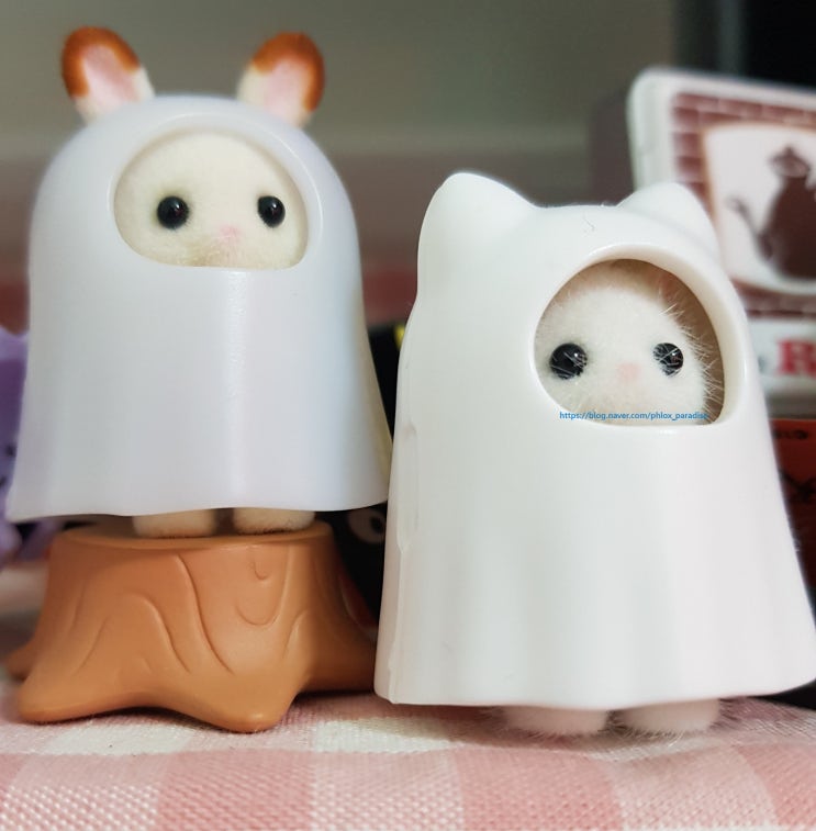  실바니안 놀이공원 블라인드팩(+ 유령 고양이, 유령 토끼 팁)