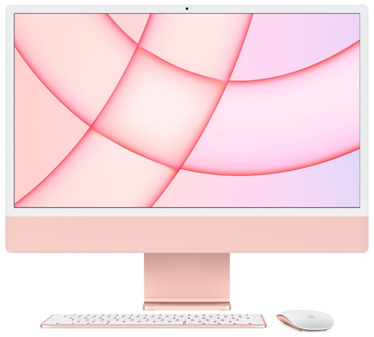 잘나가는 Apple 아이맥 24형 Retina 4.5K, 핑크, M1 8-Core CPU, 8-Core GPU, 8GB, 512 SSD 좋아요 잘나가는 Apple 아이맥 24형 Retina 4.5K, 핑크, M1 8-Core CPU, 8-Core GPU, 8GB, 512 SSD 좋아요
