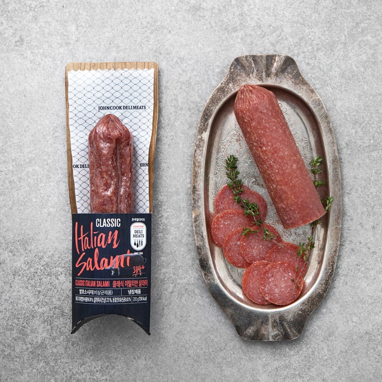 리뷰가 좋은 존쿡델리미트 클래식 이탈리안 살라미, 200g, 1개 좋아요 리뷰가 좋은 존쿡델리미트 클래식 이탈리안 살라미, 200g, 1개 좋아요