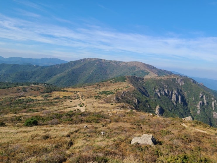  울산 영축산 최단코스 등산(축서암주차장~취서산장~영축산~원점), 영남알프스
