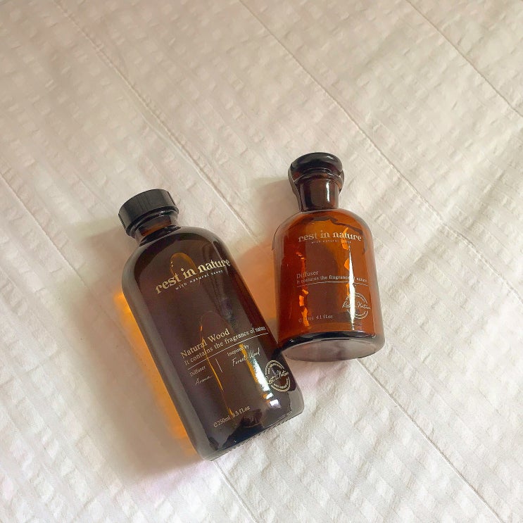  레스트 인 네이처ㅣ플로리스트 디퓨저 (네추럴 우드향 250ml 후기)
