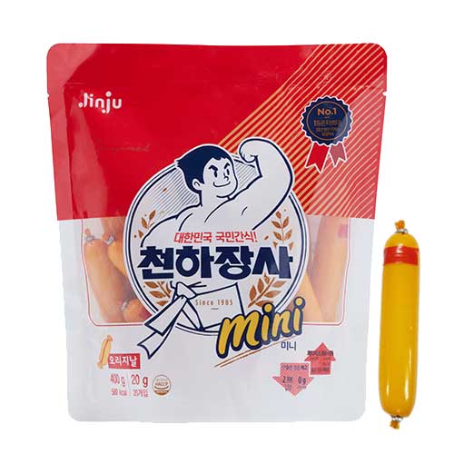 많이 팔린 진주햄 천하장사 오리지날 미니 소시지, 20g, 20개입 좋아요 많이 팔린 진주햄 천하장사 오리지날 미니 소시지, 20g, 20개입 좋아요