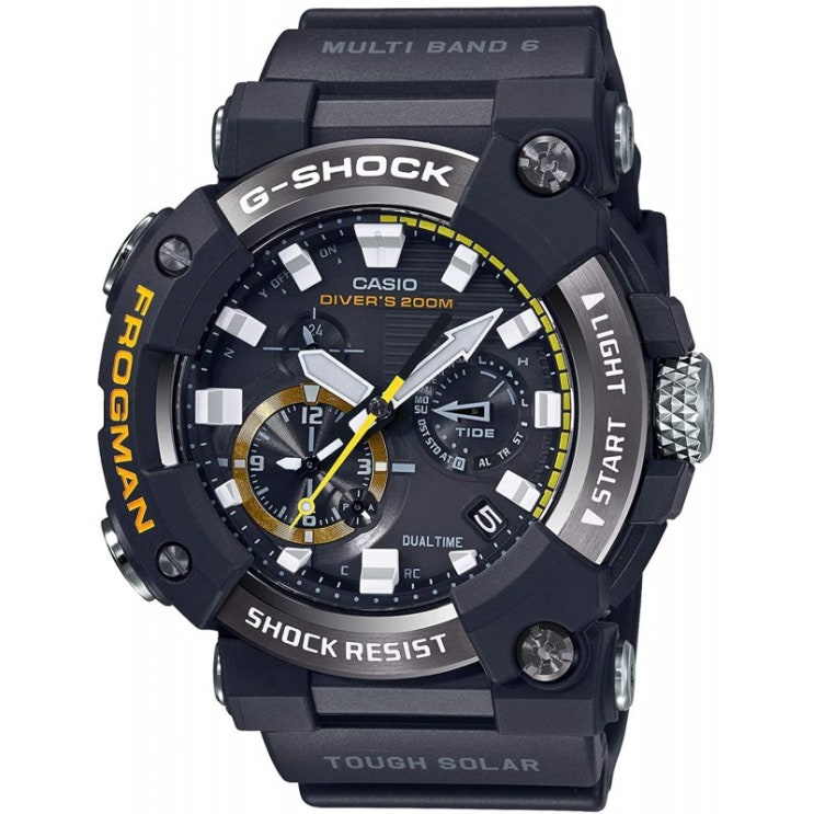 선호도 좋은 CASIO G-Shock FROGMAN GWF-A1000-1AJF Solar Watch (일본 국내 정품) 추천해요
