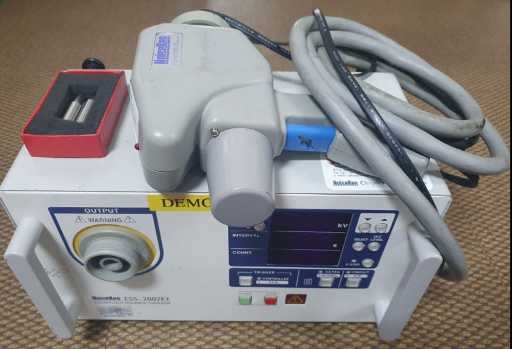  NOISEKEN ESD시험기 중고 (ESS-2002EX, TC-815R), 정전기발생기중고, 노이즈켄 중고, EMC중고시험기, EMS중고시험기