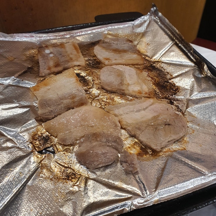 인천 학익동 냉동삼겹살과 부대찌개 1등집 스뎅식당 맛있어요!