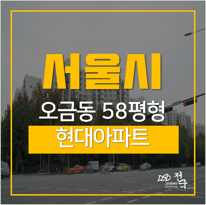 서울재건축아파트 현대 58평 오금역 14억