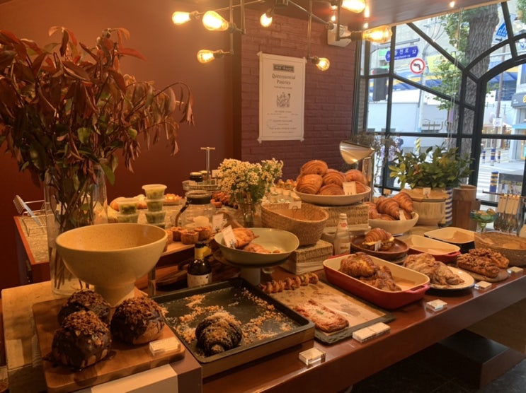  부산 서면 전포카페거리 빵집인 페스츄리와 크로와상 맛집, 퍼프베이커리 :)