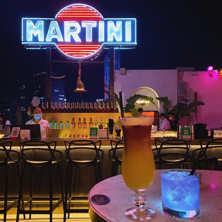  [북경여행]싼리툰루프탑 칵테일바-The Bell x Terrazza Martini