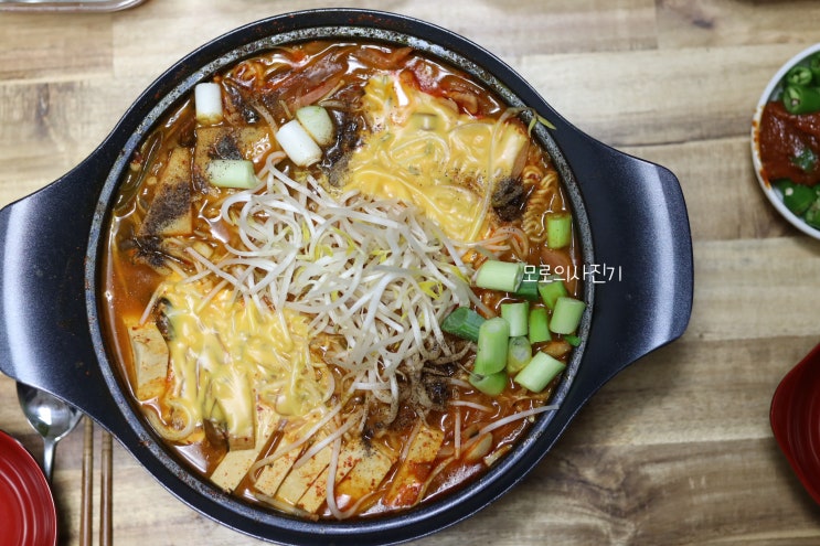  효천지구 부대찌개 맛집 땅쓰부대찌개