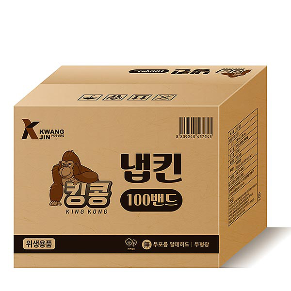 잘팔리는 킹콩 천연펄프 냅킨 90p, 100개 추천합니다 잘팔리는 킹콩 천연펄프 냅킨 90p, 100개 추천합니다