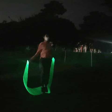  불빛나는 인싸템 LED 야광 줄넘기 로 야간운동도 재미있게 즐기세요. 다이어트 온가족 트레이닝