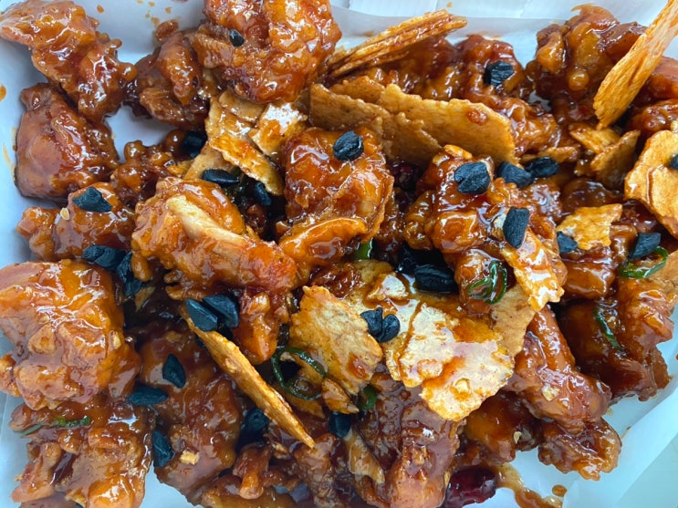  단양 흑마늘 누룽지 닭강정 / 구경시장 필수코스 맛집 추천