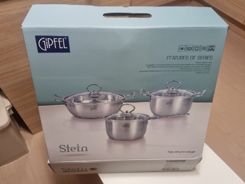 생활가전 / 기펠(Gipfel) 스텐 냄비 3종 세트