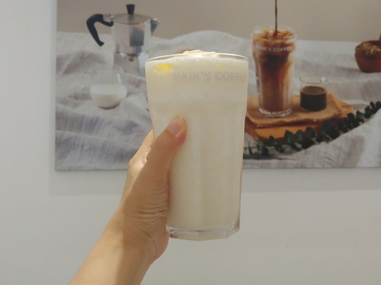  빽다방 메뉴 배꿀스무디 가격과 맛 신상음료 솔직리뷰