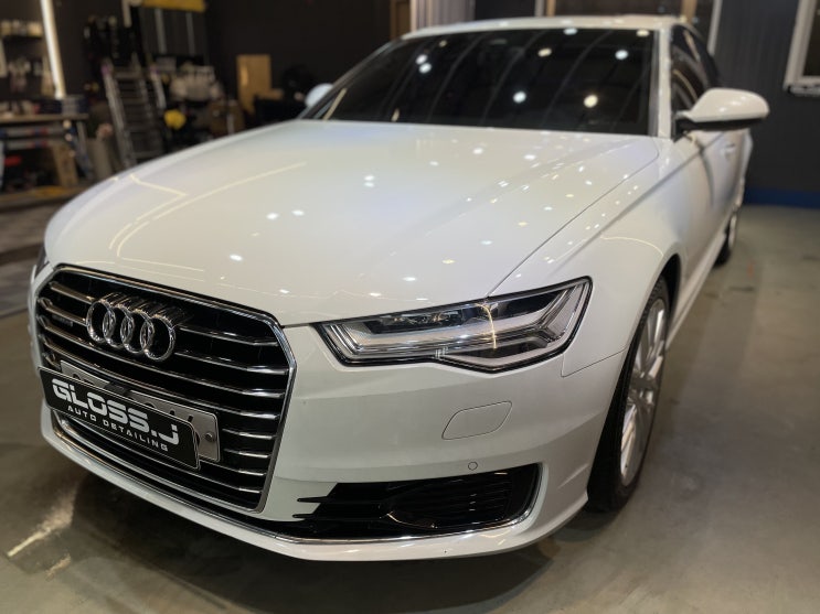 AUDI A6 광주디테일링세차 [글로스제이]