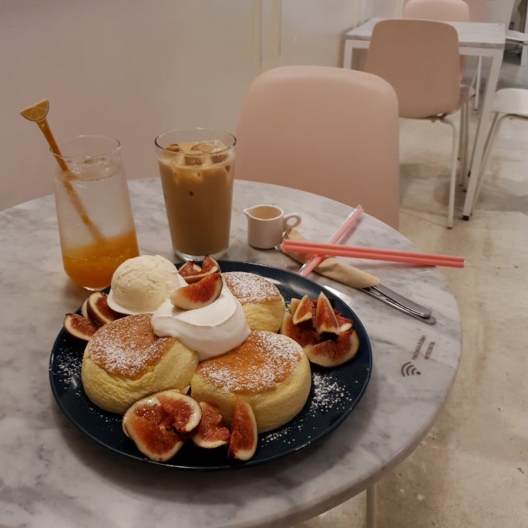  [부천카페] 라헬의부엌 무화과수플레 팬케이크 맛집 부천브런치 추천:))