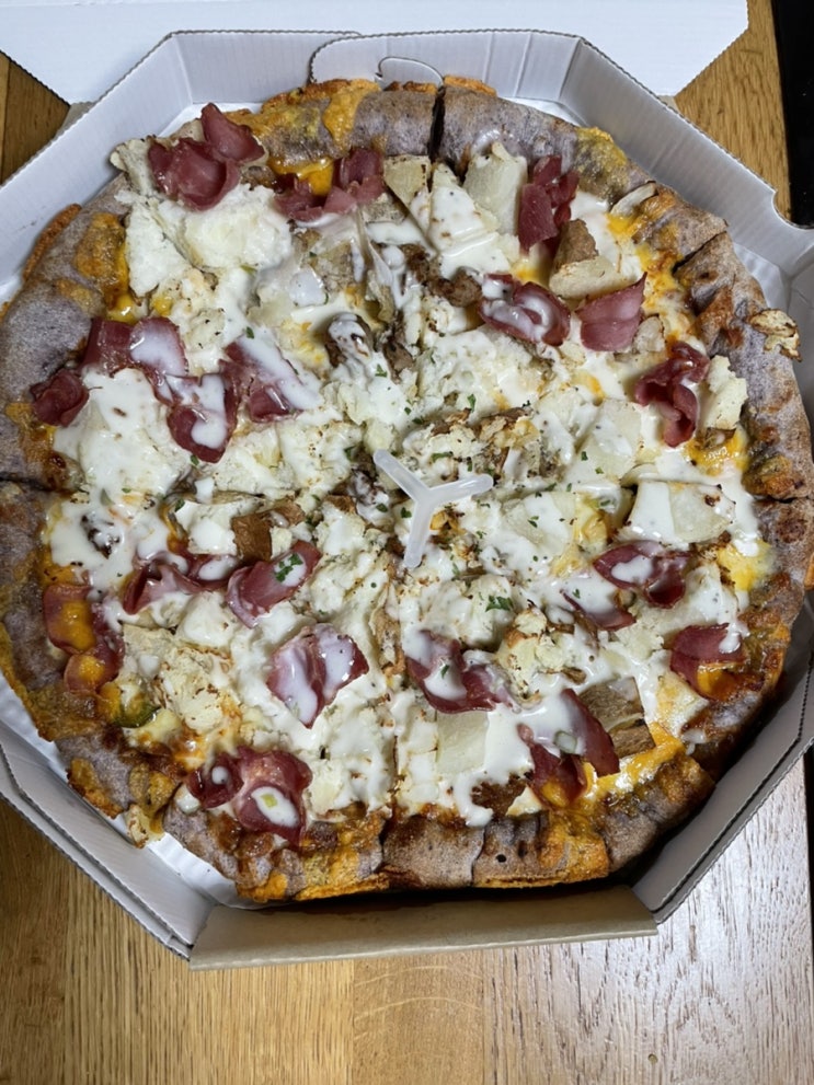  [내돈내산] 베이컨감자범벅피자 맛집 '토핑빨' 노원점