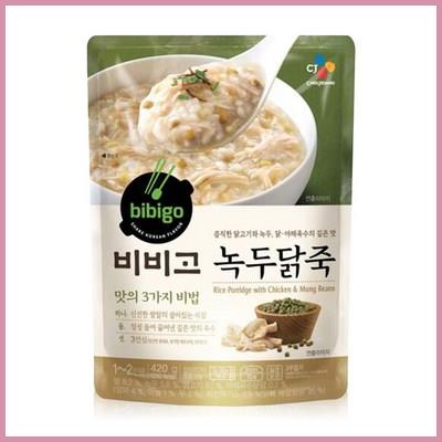  비비고 녹두닭죽 리뷰 
