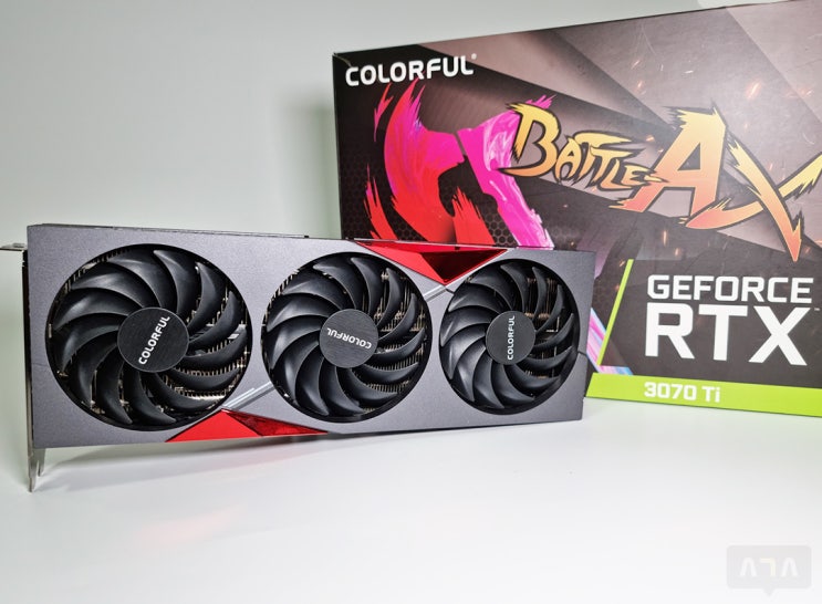 컬러풀 (COLORFUL) 지포스 RTX 3070 Ti 토마호크 D6X 8GB 그래픽카드 리뷰