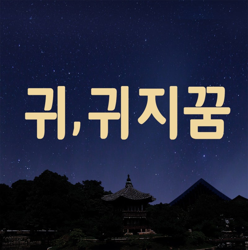 귀꿈 귀파는꿈 귀뚫는꿈 귀지꿈 귀지파는꿈 귀꿈해몽