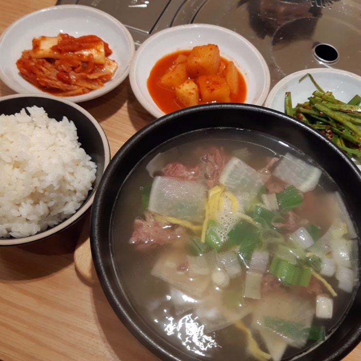  압구정 갈비탕 맛집 갈비다움(주차가능)