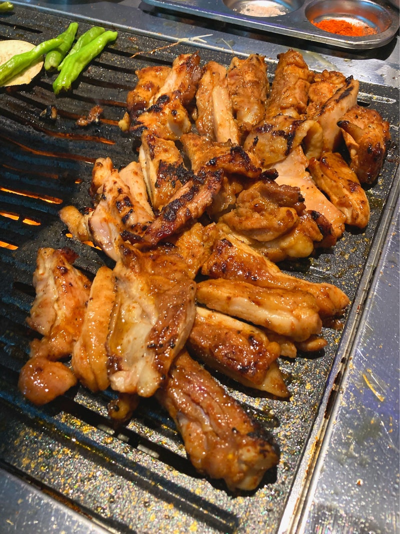분당 정자동 금계화 - 숯불닭구이 맛집 주말 점심 닭구이&강된장밥 먹은 후기 : 네이버 블로그
