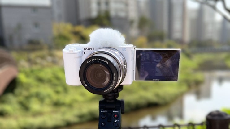소니 ZV-E10 영상 브이로그  입문용 카메라 + GP-VPT2BT 슈팅그립 실사용 후기 와 구매 팁