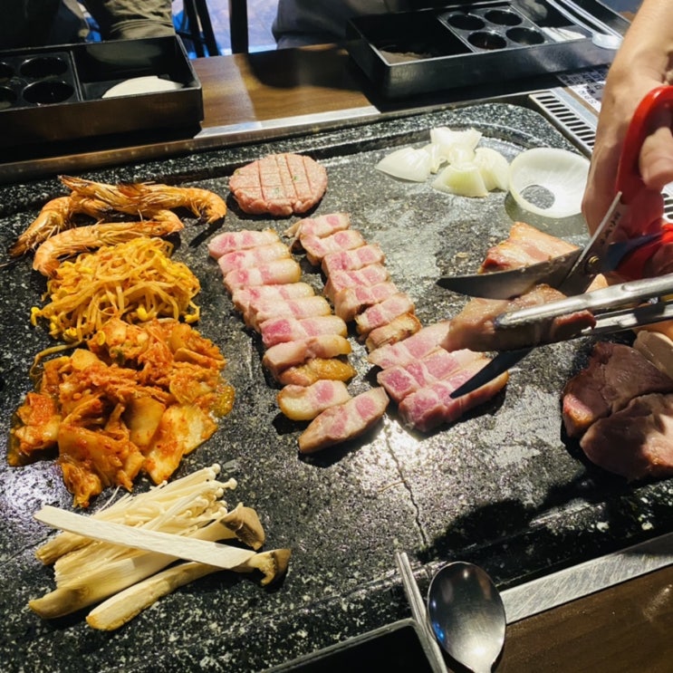  죽전역에 불맛 쩌는 삼겹살 화통삼 아시나요? !