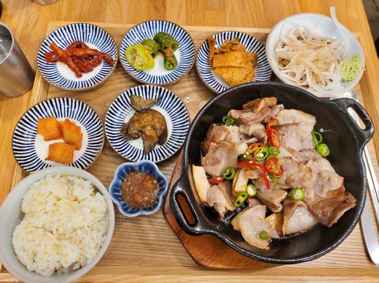  경주 황리단길 밥집 써니밥상에서