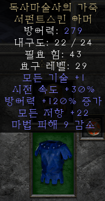  디아2 유니크 갑옷, 독사마술사의 가죽 쓸만한가? #디아블로2 레저렉션 (소서구교복, 성기사 팔라딘)